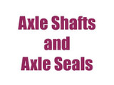 Axle Shafts and Seals 2017-up Ford M275